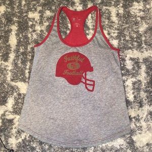 NFL APPAREL 49ERS racer back Tank